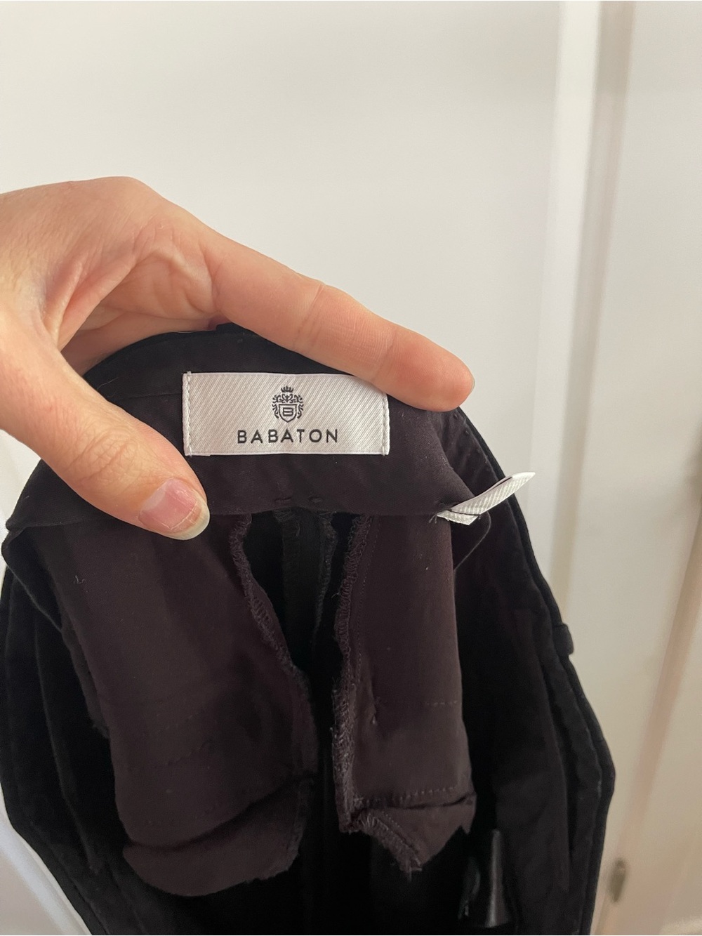 Babaton Black Pleated Trousers - 6 - Picture 6 of 9